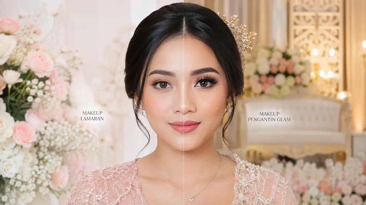 perbedaan makeup lamaran dan makeup pengantin