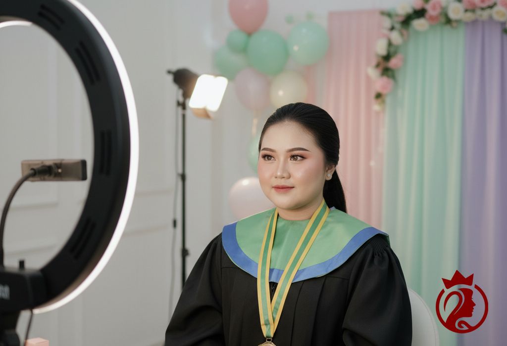 Makeup Wisuda untuk Kulit Berminyak