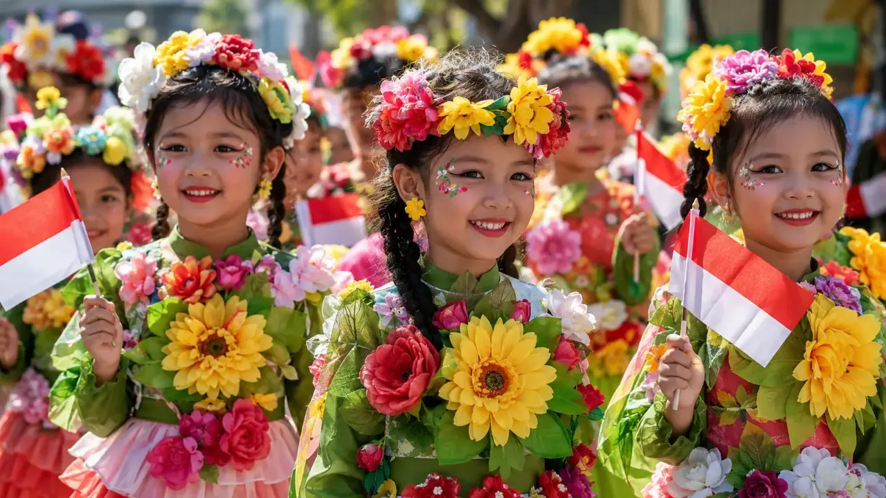 makeup karnaval anak Malang
