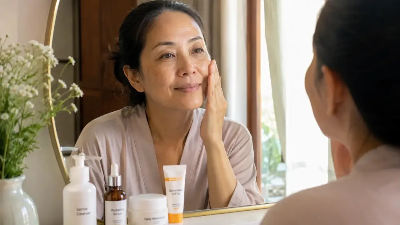 skincare untuk kulit menopause