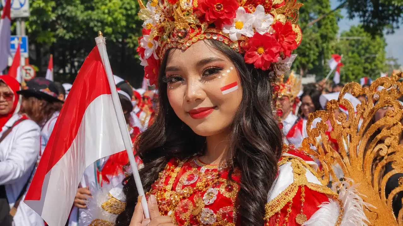 makeup karnaval budaya Agustusan