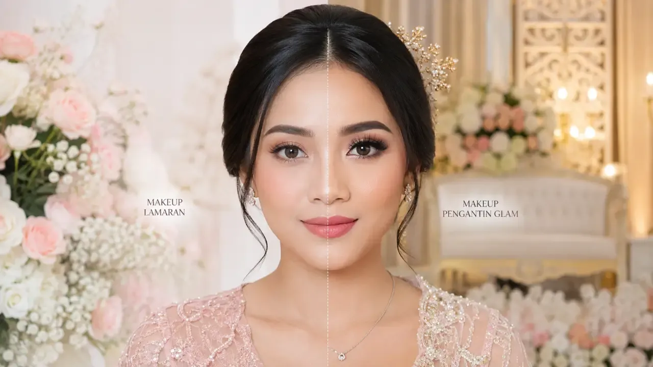 perbedaan makeup lamaran dan makeup pengantin