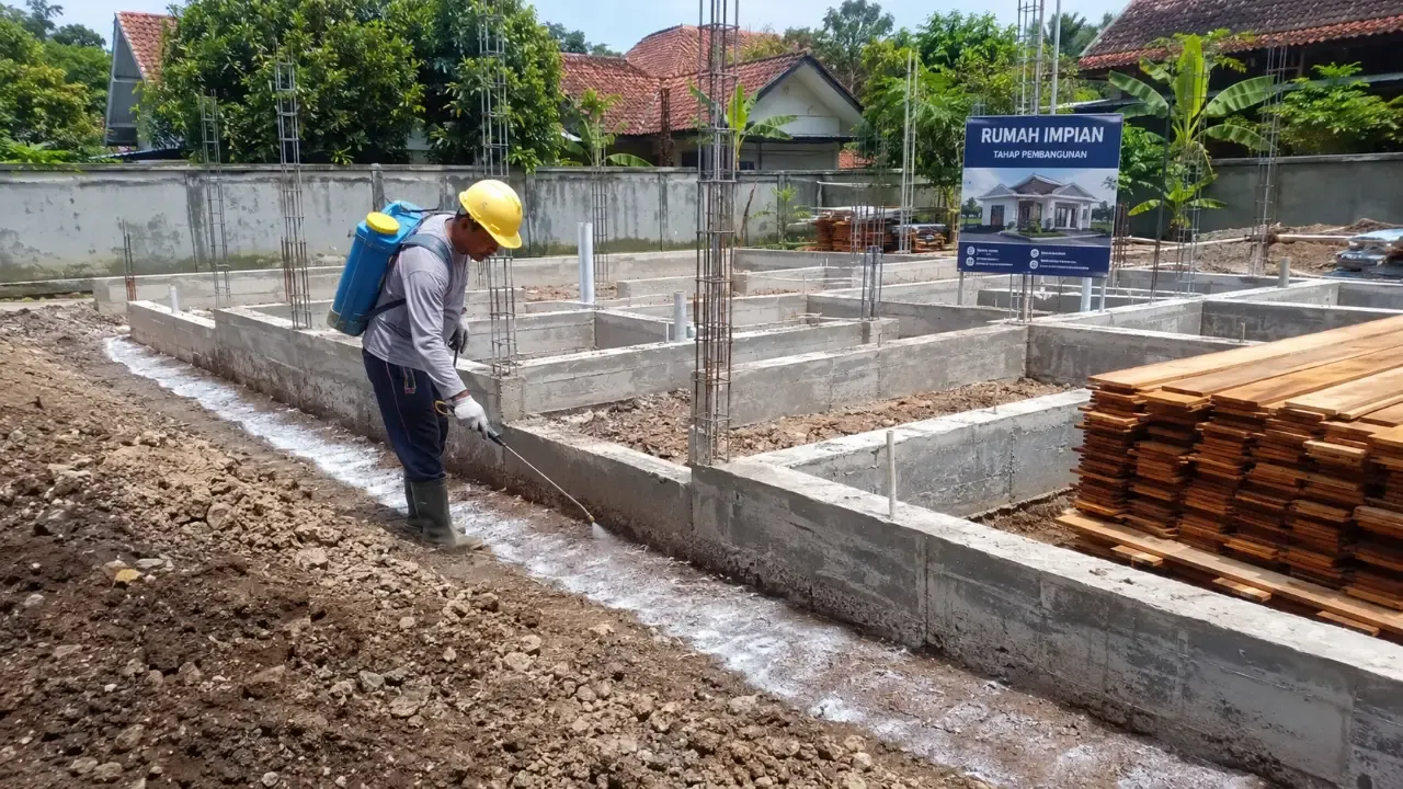 pencegahan rayap saat membangun rumah