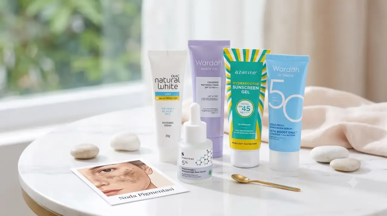 skincare untuk flek hitam di bawah 100 ribu